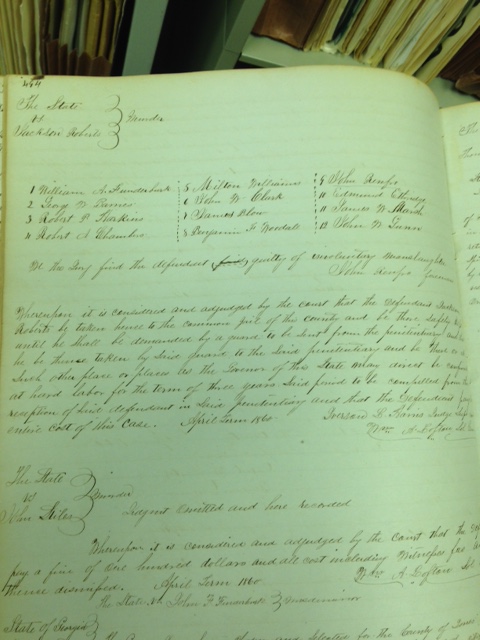 Jackson Roberts Trial