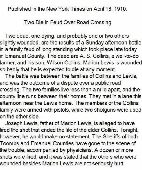 Tattnall Murders